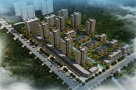 宝龙花园3室2厅1卫122㎡，带车库24平米